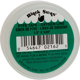 PTFE Tape - Green Oxygen - U.S.A., 1/2" X 520"