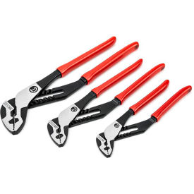 Straight Jaw Dipped Handle Tongue & Groove Plier Set of 3 Pieces