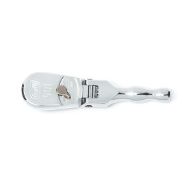 90 Tooth Stubby Flex Head Teardrop Ratchet with 3/8" Drive Tang, 5"L