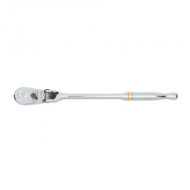 90 Tooth Locking Flex Head Teardrop Ratchet with 3/8" Drive Tang, 11"L