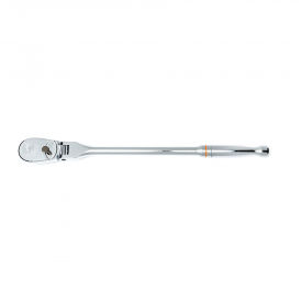 90 Tooth Flex Head Teardrop Ratchet with 1/2" Drive Tang, 17" long