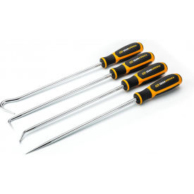 4 Piece Heavy Duty Long Hook & Pick Set, 14"L