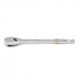 90 Tooth Long Handle Teardrop Ratchet with 1/4" Drive Tang, 6"L