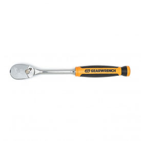 Gearwrench 90 Tooth Dual Material Teardrop Ratchet with 3/8" Drive Tang, 9"L