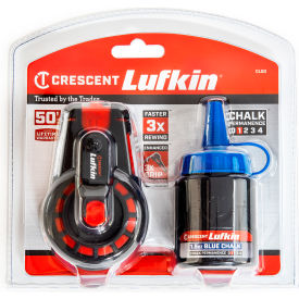 50' Compact Chalk & Reel, Blue Chalk