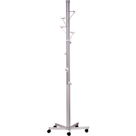 IVT 4 Irrigation Tower with 4 Hooks, Push Down Handles, Aluminum, 60 - 96"H