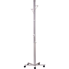 IVT 2 Irrigation Tower with 2 Hooks, Push Down Handles, Aluminum, 60 - 96"H