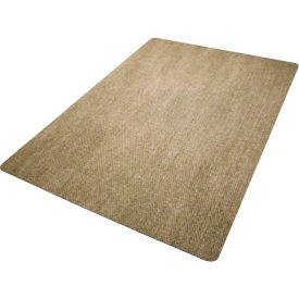 Desk Chair Mat, Stonewash in Khaki, 3' x 4'