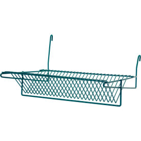 Quantum Slanted Lid Holder/Drying Shelf, Steel, Light Green