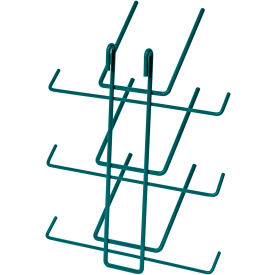 6-Prong Bottle Rack, Steel, Light Green, Proform