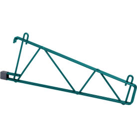 Quantum 24"W Shelf Single Cantilever, Steel, Light Green