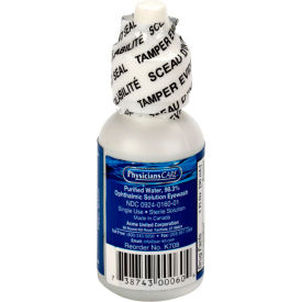 Eyewash Solution, 1 oz., 1/Bx