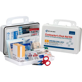 25 Person Contractor ANSI A+ First Aid Kit, Plastic Case