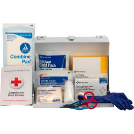 25 Person Contractor's First Aid Kit, Steel