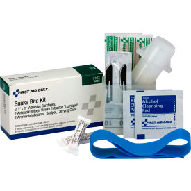 Snake Bite Kit, 10 Piece, Unitized Box