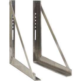 18" x 24" Welded Stainless Steel Mounting Brackets
