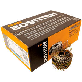Bostitch 2-3/16" x .092 Ring Shank 15 Degree Coil Siding Nails, 3600/Pack