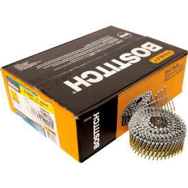 Bostitch 1-3/4" x .080 Ring Shank 15 Degree Coil Siding Nails, 4200/Pack