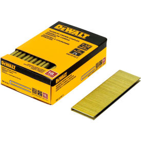 DeWalt 18 Gauge 1/4" Crown 1-1/2" Staple, 2500/Pack