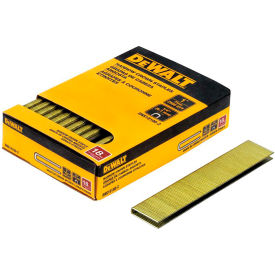 DeWalt 18 Gauge 1/4" Crown 1" Staple, 2500/Pack