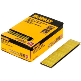 DeWalt 18 Gauge 1/4" Crown, 1-1/4" Staple, 2500/Pack