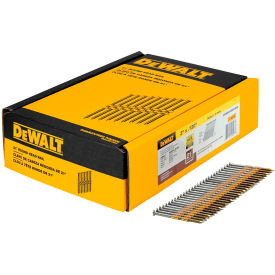 DeWalt 3 X .120" 21 Degree Ring Shank Galvanized Framing Nails, 2000/Pack
