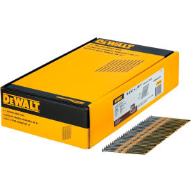 DeWalt 3-1/4" X .131" 21 Degree Smooth Bright, Framing Nails, 2000/Pack