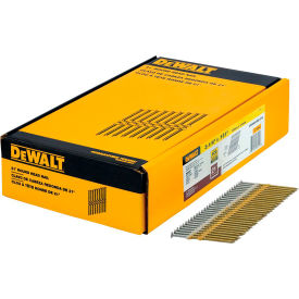 DeWalt 3-1/4" X .131" 21 Degree Smooth Galvanized, Framing Nails, 2000/Pack