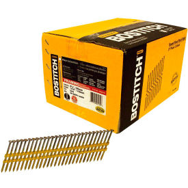 Bostitch 2-3/8" x .113 Ring Shank 21 Degree Plastic Collated Stick Framing Nails, 5000/Pack
