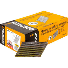 Bostitch 2-3/8" x .120 Ring Shank 28 Degree Framing Nails, 2000/Pack