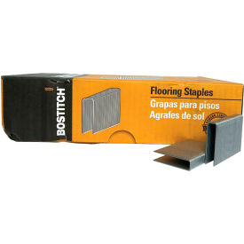 Bostitch 15-1/2 Gauge 2" Leg 1/2" Crown Hardwood Flooring Staples, 7728/Pack
