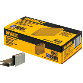 DeWalt 15.5 Gauge 1/2" Crown 1-1/2" Flooring Staples, 7700/Pack