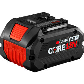 CORE18V 8.0 Ah Performance Battery
Note: Manufacturer and brand name (BOSCH®) removed for shorter title.