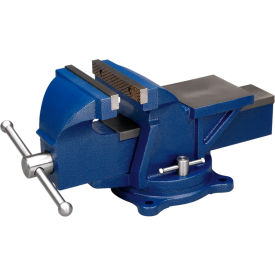 General Purpose Jaw Bench Vise with Swivel Base, 5"