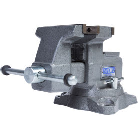 Reversible Bench Vise 5-1/2" Jaw Width with 360 degree Swivel Base