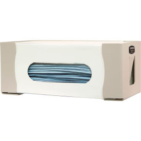 Universal Protective Wear Dispenser, 13.7"W x 5.73"H x 6.95"D, Quartz Beige