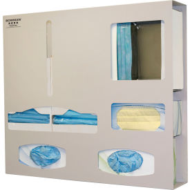 Protective Wear Organizer 22.75"W x 20.23"H x 4.58"D, Quartz Beige