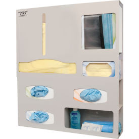 Protective Wear Organizer 22.75"W x 25.63"H x 4.58"D, Quartz Beige