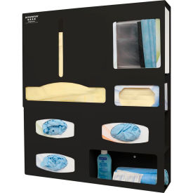Protective Wear Organizer 22.75"W x 25.63"H x 4.58"D, Black