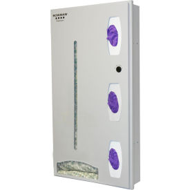 Protective Wear Organizer, Slotted Keyless Cam Lock, 18-3/4"W x 4-3/4"D x 34-11/16"H