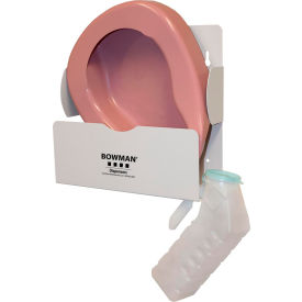 Bedpan/Urinal Dispenser 12.33"W x 12"H x 4.14"D, Quartz Beige