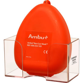CPR Mask Dispenser 5.2"W x 2.85"H x 2.5"D, Clear