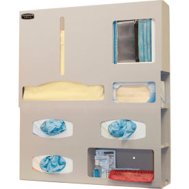 Protective Wear Organizer 23.38"W x 26.63"H x 4.75"D, Quartz Beige