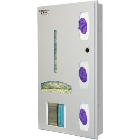 Protective Wear Organizer, Keyless Lock, 18-3/4"W x 4-3/4"D x 34-11/16"H