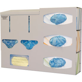 Protective Wear Organizer - Surgical 22.1"W x 16.53"H x 4.76"D, Quartz Beige