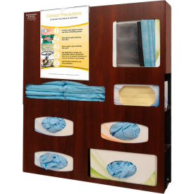 Protective Wear Isolation Bundle 23.38"W x 26.63"H x 5.12"D, Cherry Fauxwood