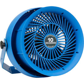 10" High Velocity Industrial Fan w/ Yoke Mount, 115V