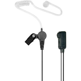 Surveillance Headsets W/ Push-To-Talk Option, Black