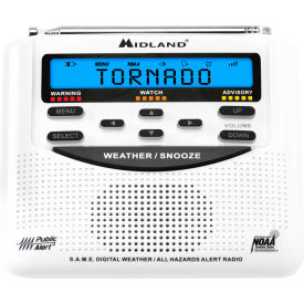 NOAA Weather Alert Radio, White