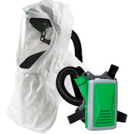Head Harness, Tychem 4000 Full Hood w/Sealed Seam, HX5 Backpack PAPR